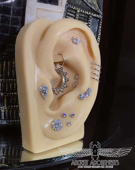 A picture of a curated ear.